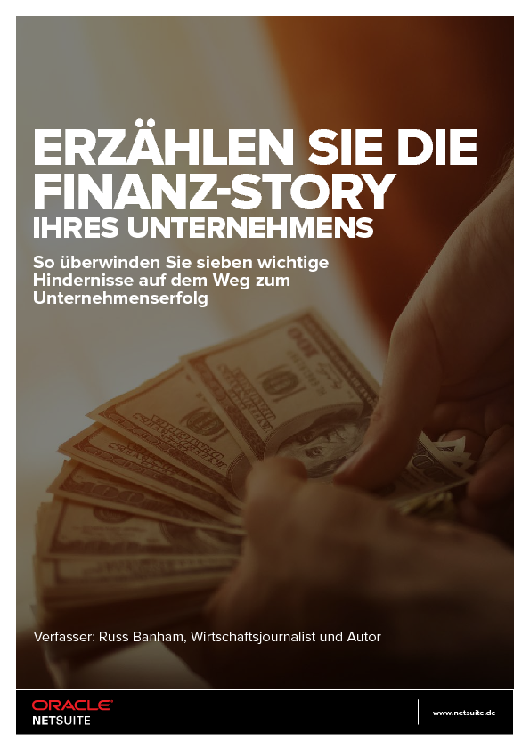 Erzählen Sie die Finanz-Story Ihres Unternehmens