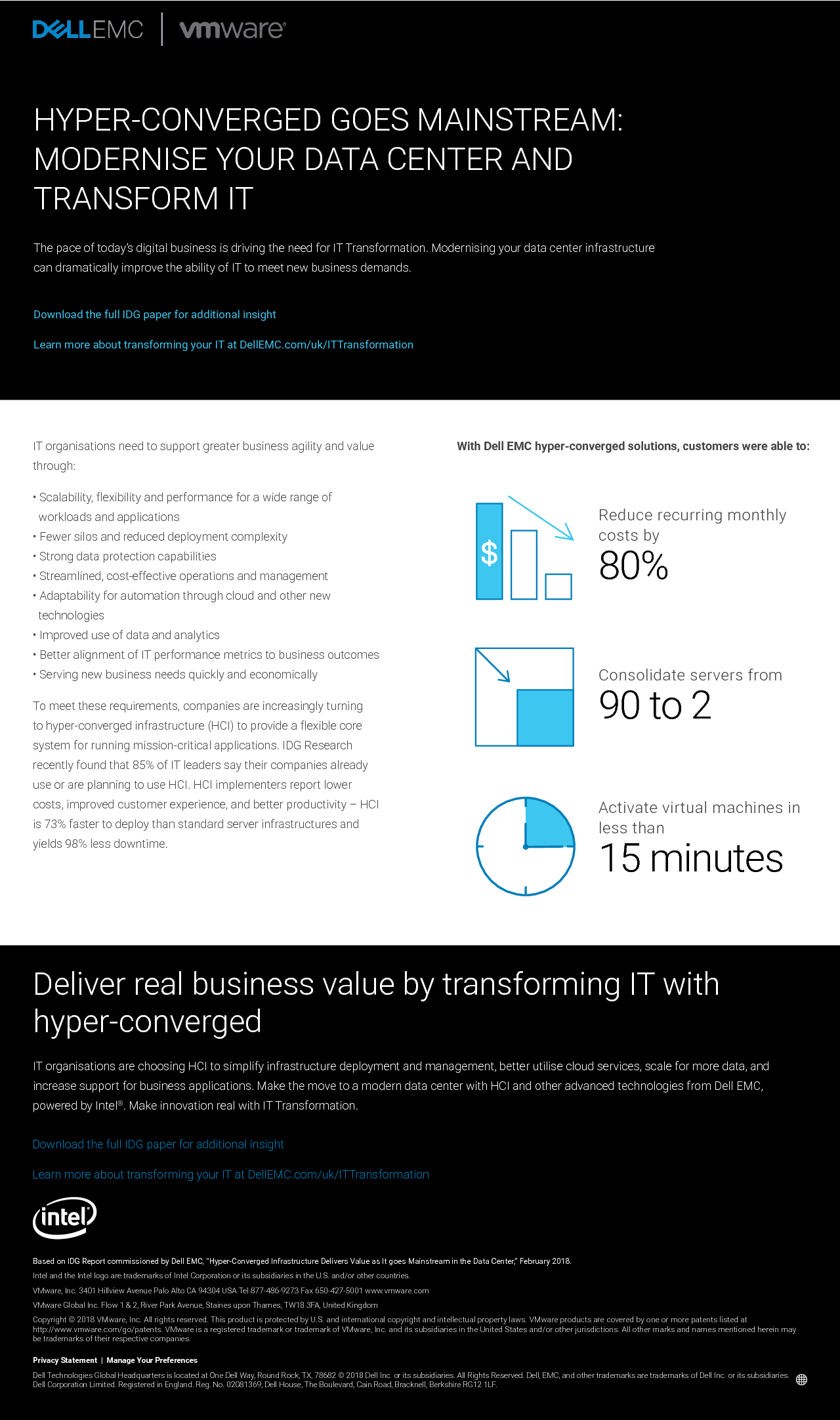 Hyper-Converged Goes Mainstream: Modernise Your Data Center and Transform IT