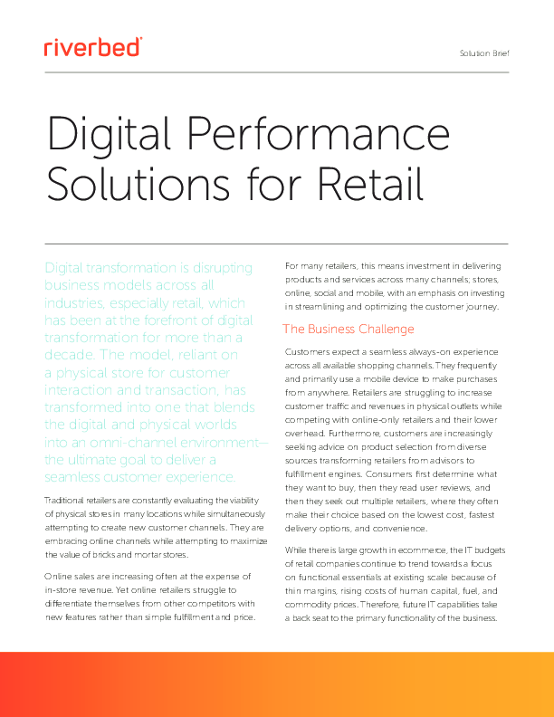 Digital Performance Solutions for Retail