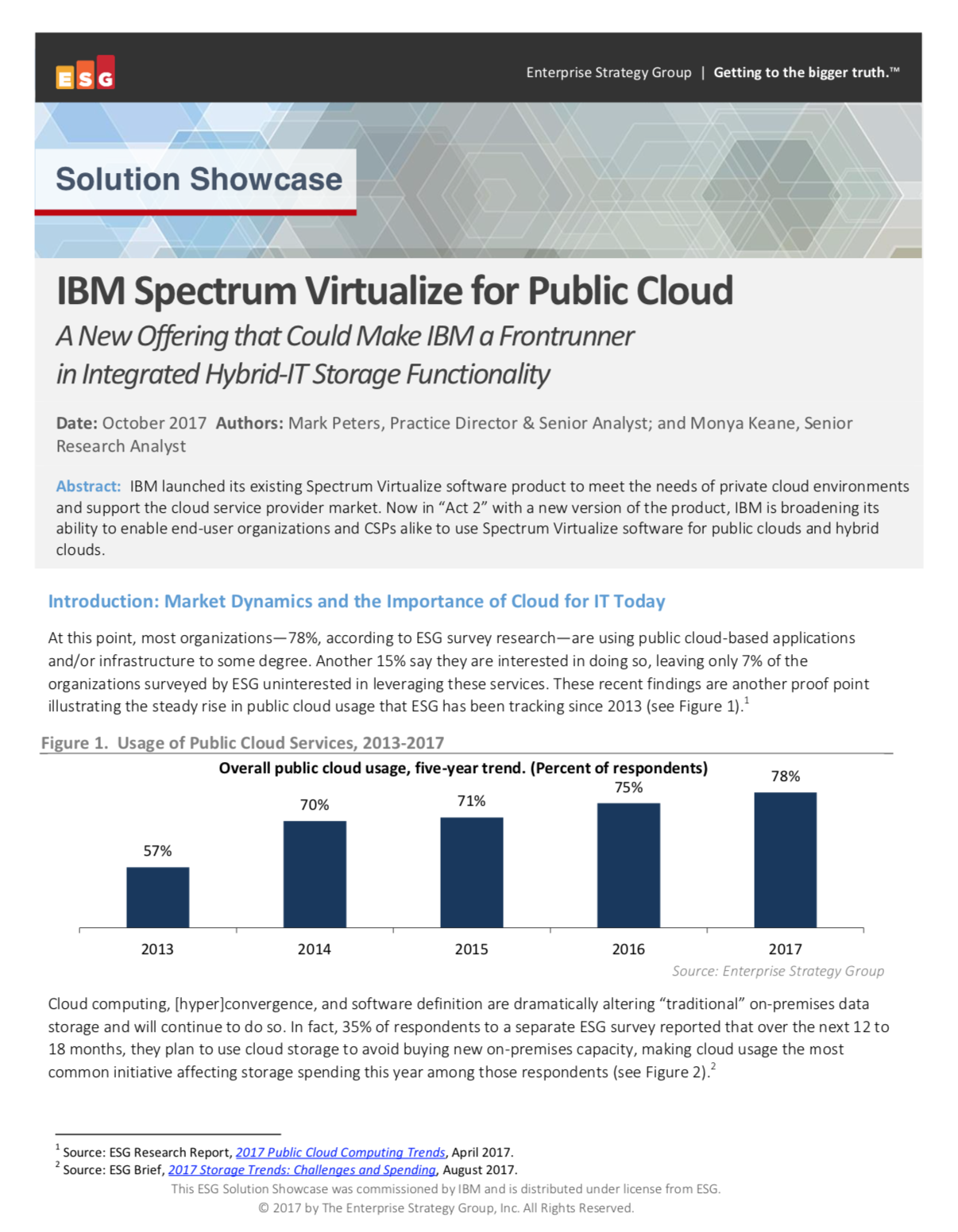 IBM Spectrum Virtualize for Public Cloud