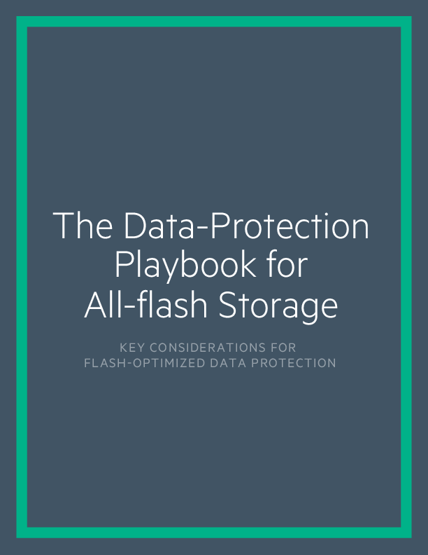 The Data-Protection Playbook for All-flash Storage