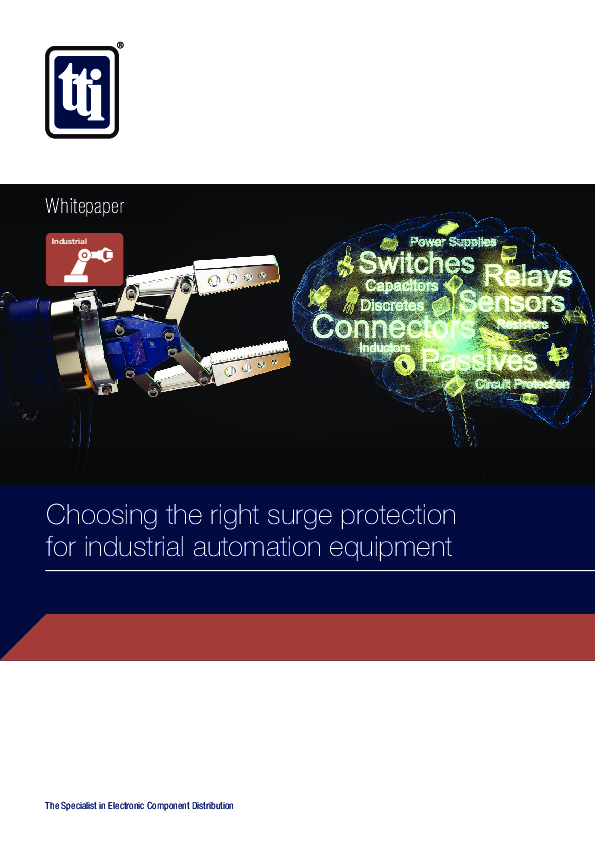 Choosing the Right Surge Protection for Industrial Automation Equipment 