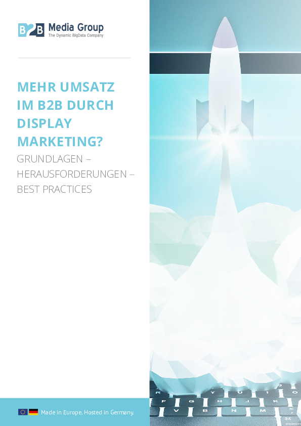 Mehr Umsatz im B2B durch Display Marketing?! Grundlagen – Herausforderungen – Best Practices