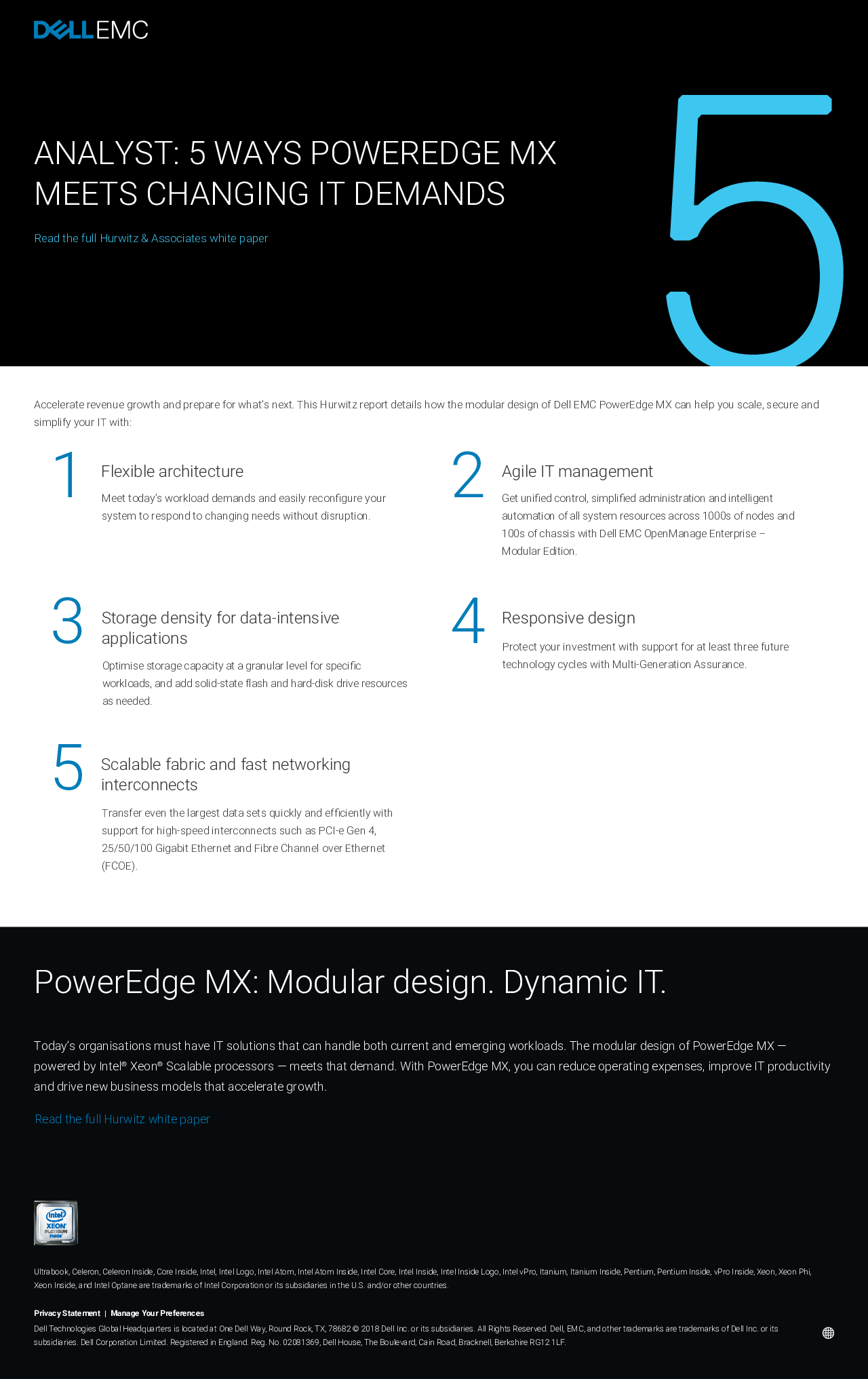 Analyst: 5 Ways Poweredge Mx Meets Changing IT Demands