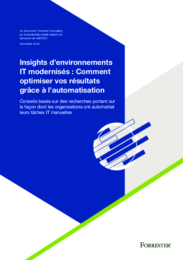 Insights d’environnements IT modernisés : Comment optimiser vos résultats grâce à l’automatisation