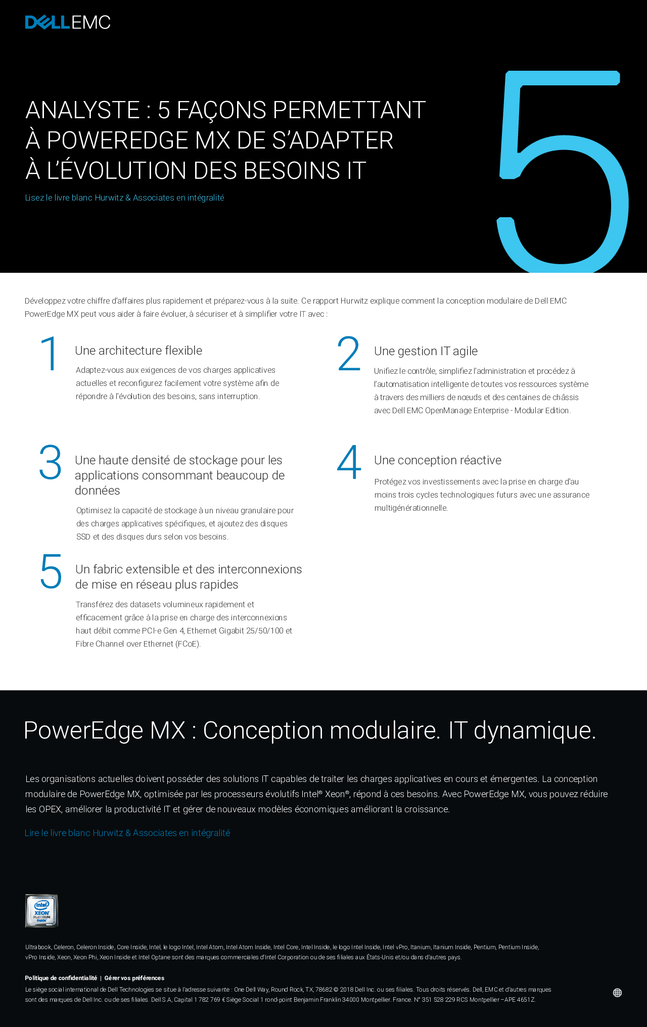 Analyste : 5 Façons Permettant À Poweredge MX De S’adapter À L’évolution Des Besoins IT