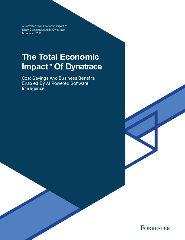 The Total Economic Impact of Dynatrace