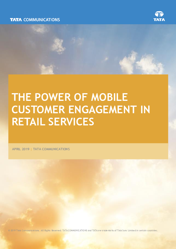 The Power of Global Mobile Customer Engagement in Retail Services