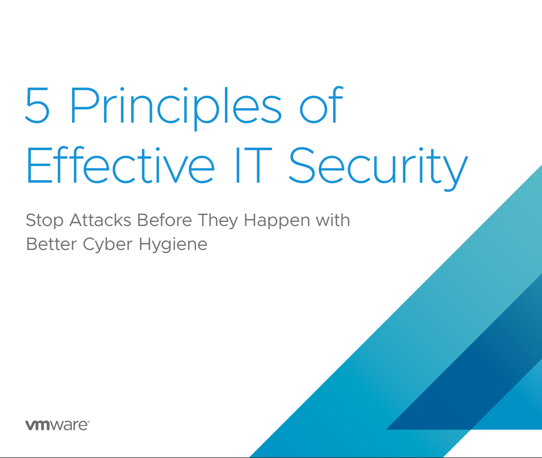 5 Principles of Effective IT Security