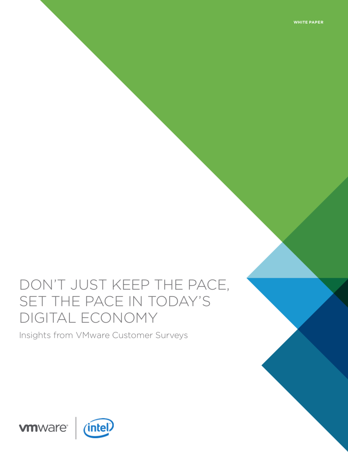 Don't Just Keep The Pace, Set The Pace In Today's Digital Economy