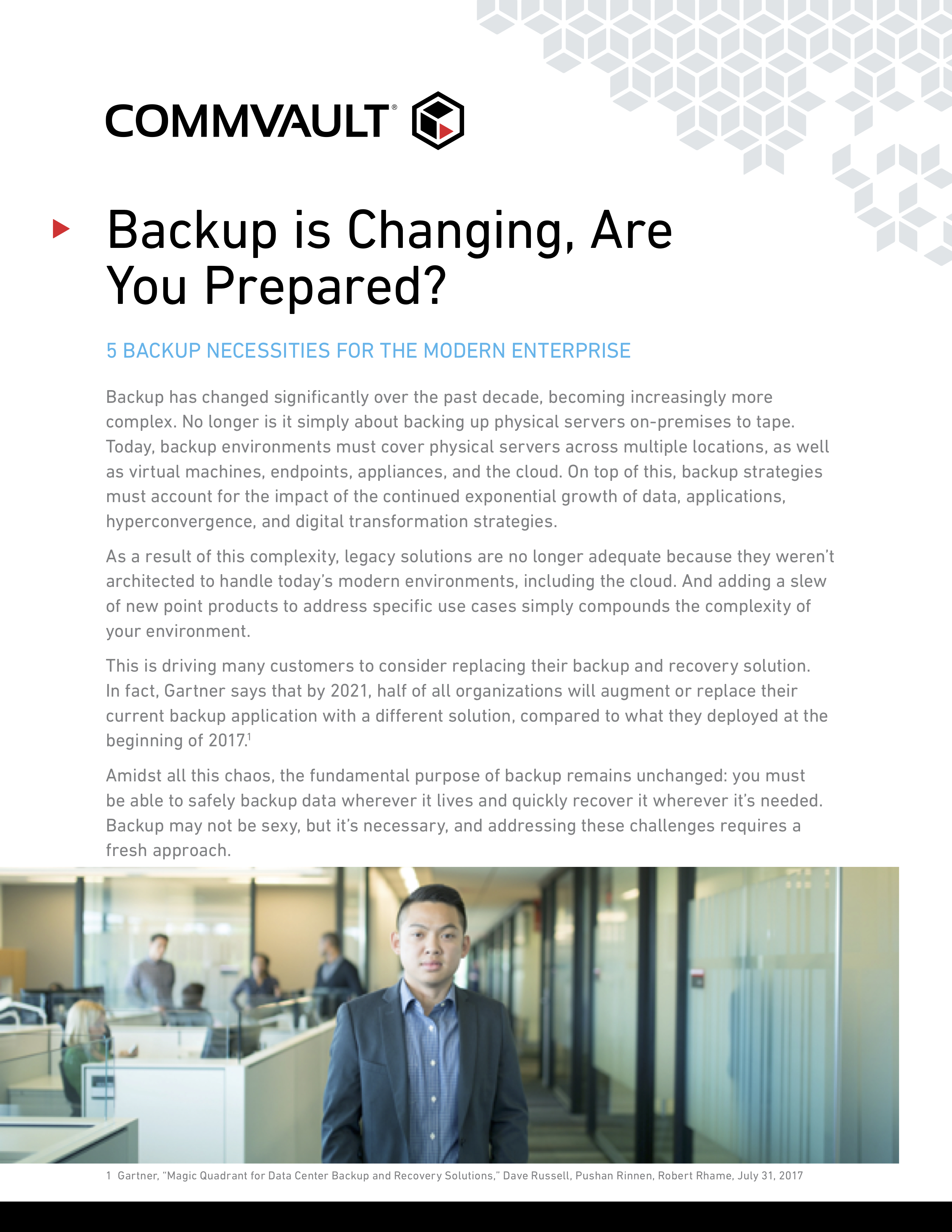 Backup is Changing - Are You Prepared?