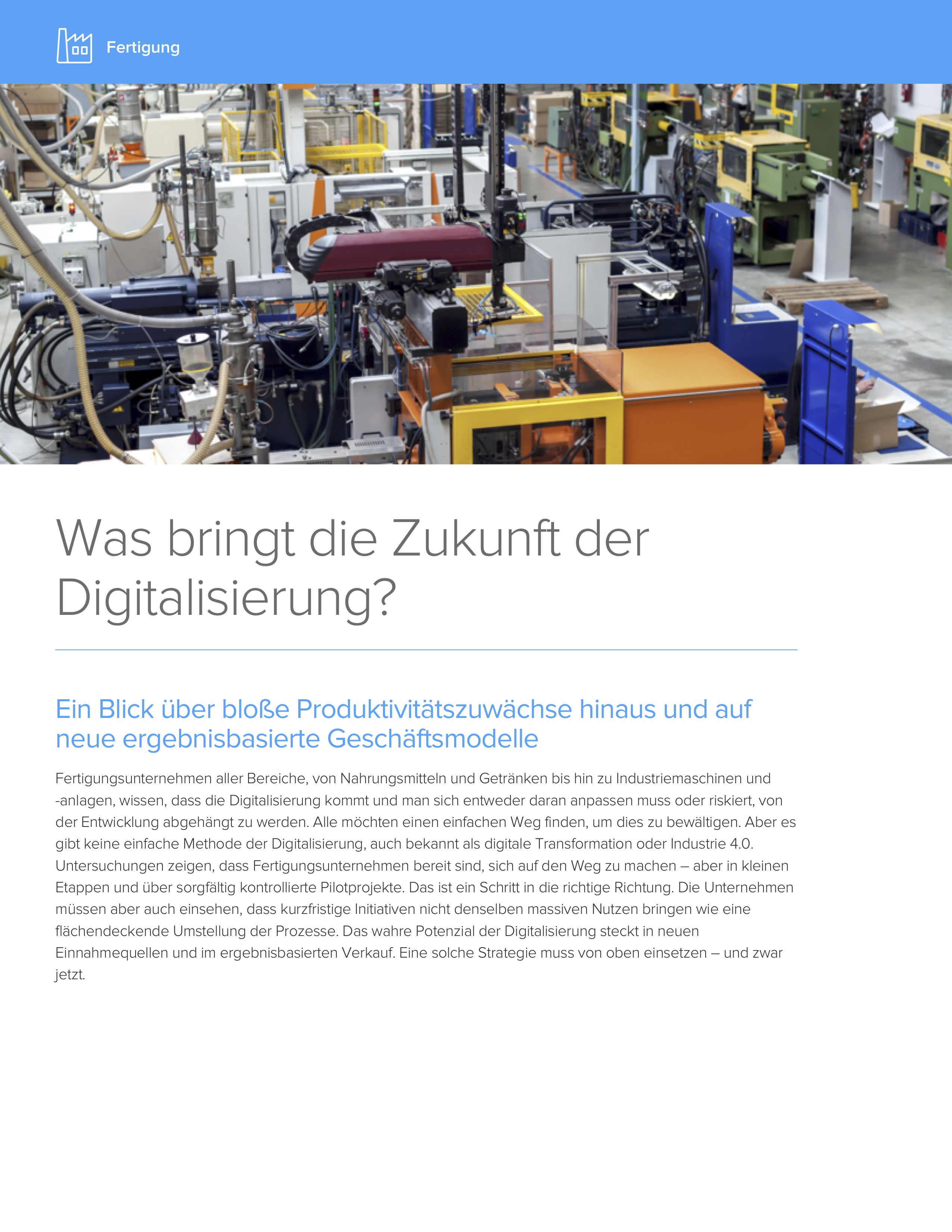 Was bringt die Zukunft der Digitalisierung?