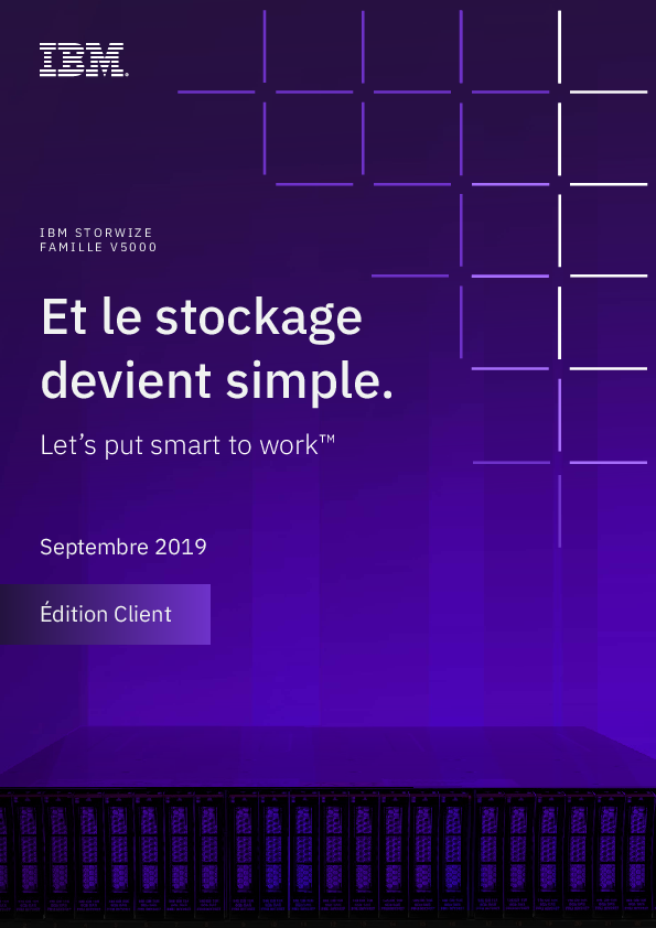 Et le stockage devient simple