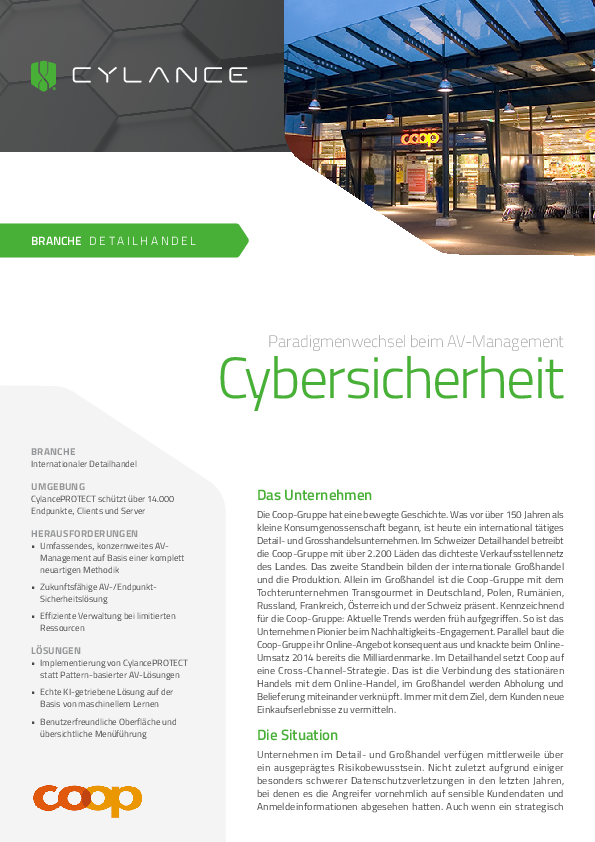 Paradigmenwechsel beim AV-Management Cybersicherheit