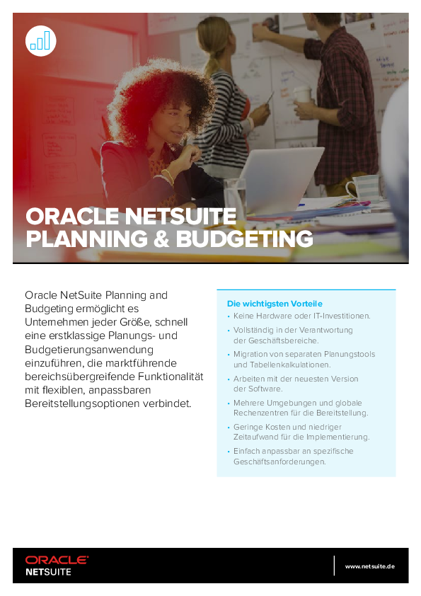 Oracle NetSuite: Planning & Budgeting