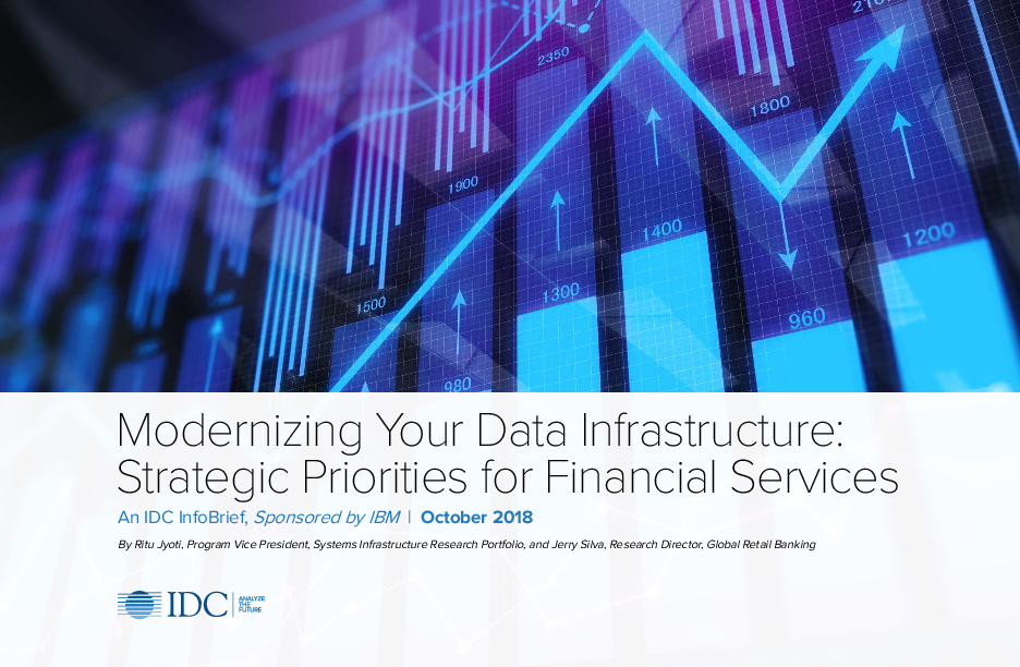 Modernizing Your Data Infrastructure: Strategic Priorities for Financial Services