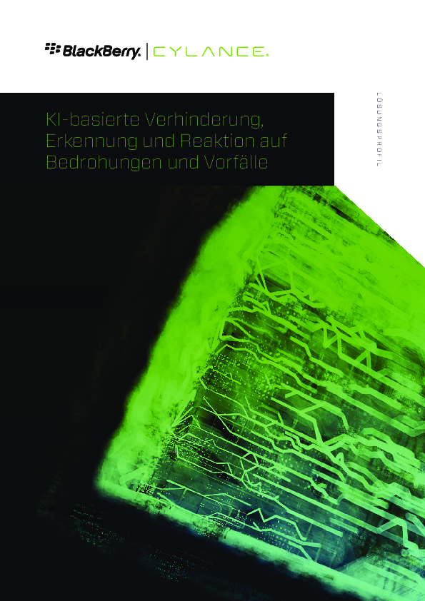 KI-basierte Verhinderung, Erkennung und Reaktion auf Bedrohungen und Vorfälle 