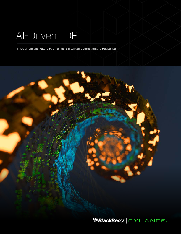 AI-Driven EDR - The Current and Future Path for More Intelligent Detection and Response