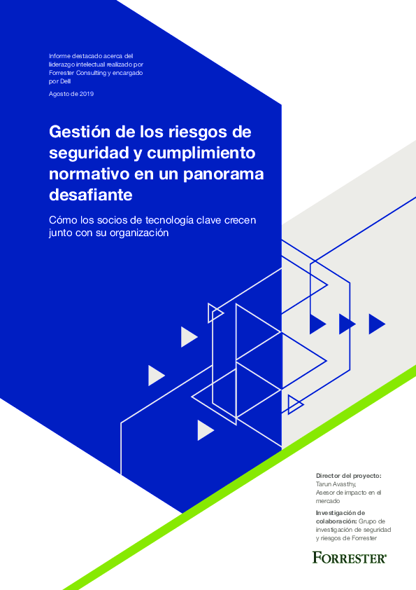 Gestión de los riesgos de seguridad y cumplimiento normativo en un panorama desafiante - Cómo los socios de tecnología clave crecen junto con su organización