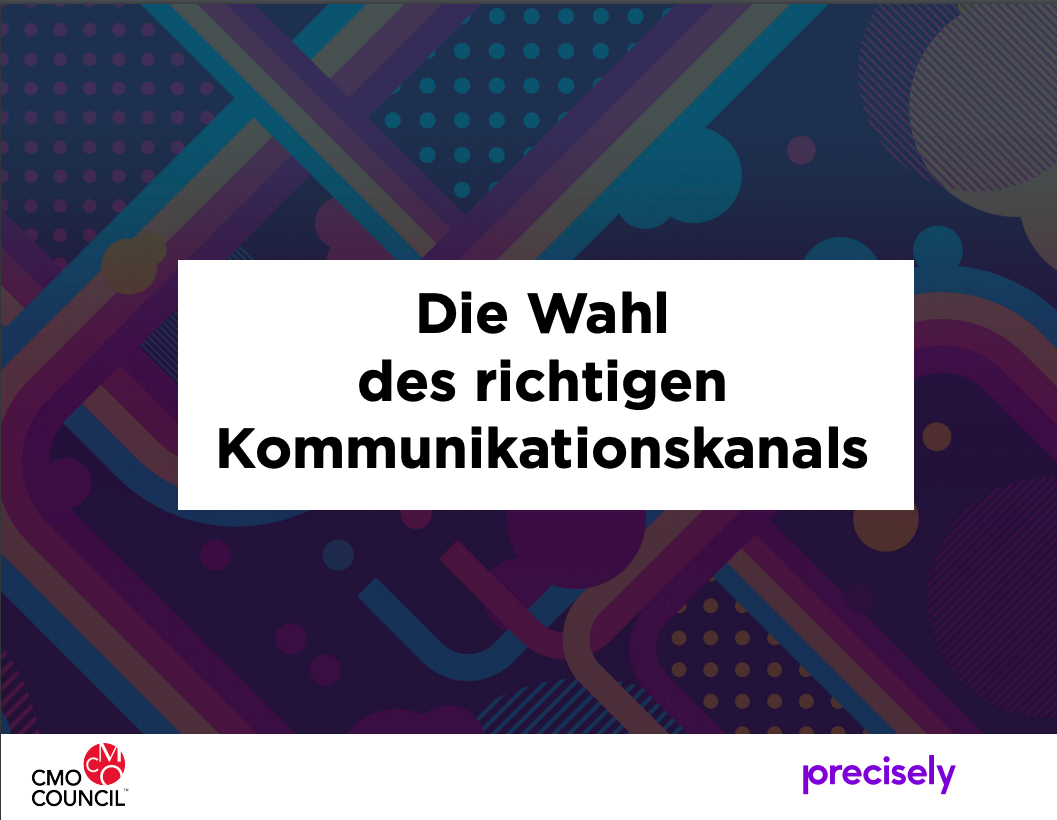 Die Wahl des richtigen Kommunikationskanals