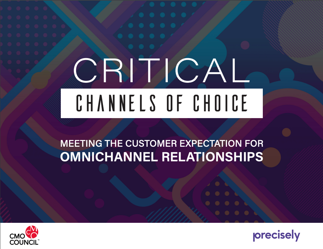 CRITICAL CHANNELS OF CHOICE