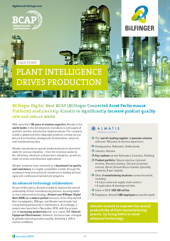 Plant intelligence drives production