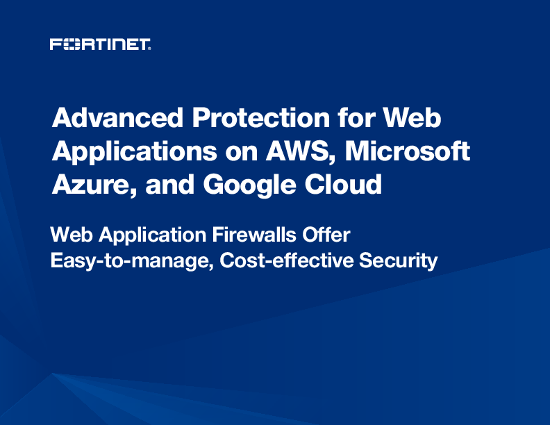 Advanced Protection for Web Applications on AWS, Microsoft Azure, and Google Cloud