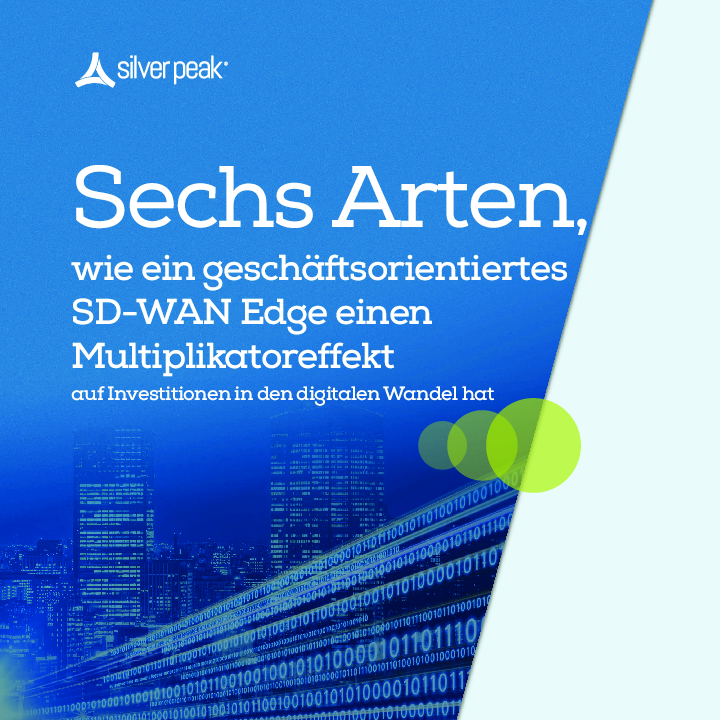 Sechs Arten, wie ein geschäftsorientiertes  SD-WAN Edge einen  Multiplikatoreffekt