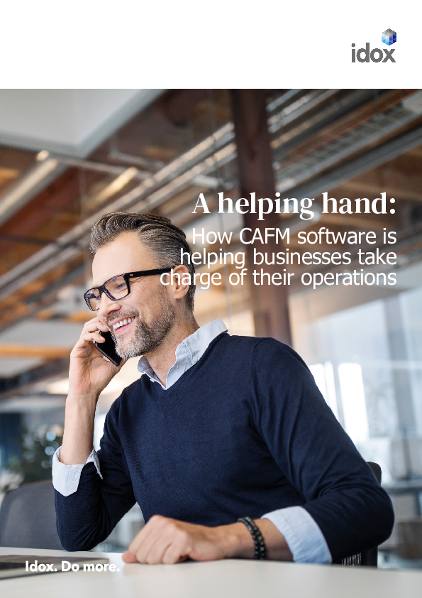 A helping hand: How CAFM software is helping businesses take charge of their operations