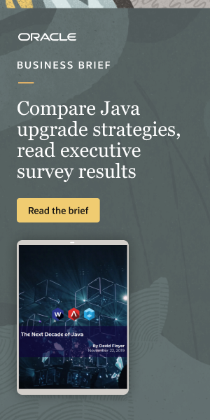 Compare Java upgrade strategies, read executive survey results