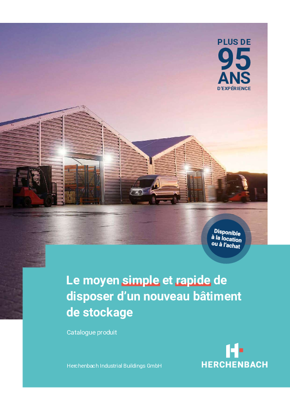 Le moyen simple et rapide de disposer d’un nouveau bâtiment de stockage