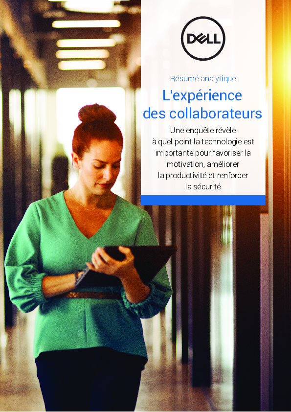 Résumé analytique - L’expérience des collaborateurs