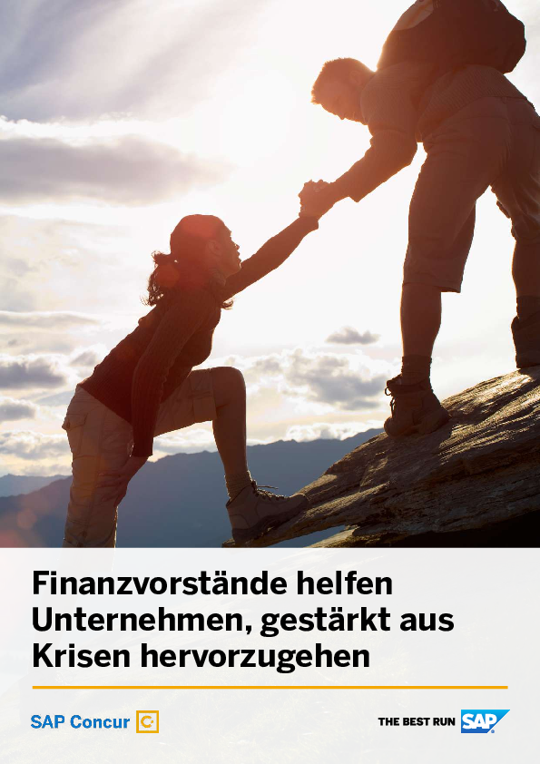 Finanzvorstände helfen Unternehmen, gestärkt aus Krisen hervorzugehen