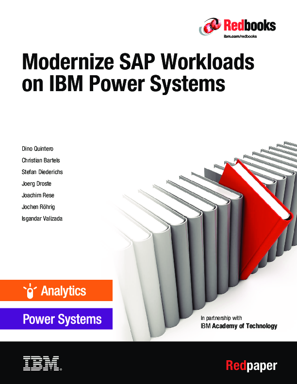 Modernize SAP Workloads on IBM Power Systems