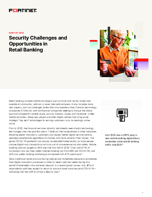 Security Challenges and Opportunities in Retail Banking