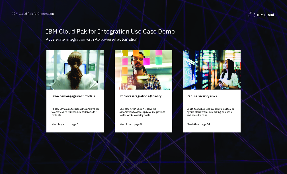 Integrate more efficiently with IBM Cloud Pak for Integration