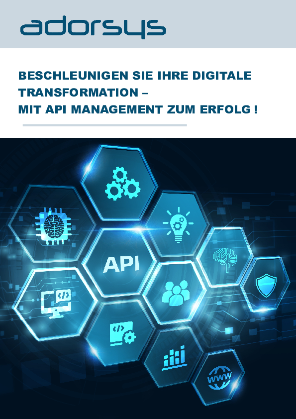 Beschleunigen Sie Ihre Digitale Transformation<br/> - Mit API Management zum Erfolg