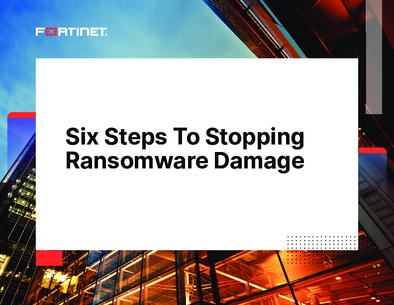 Six Steps To Stopping Ransomware Damage