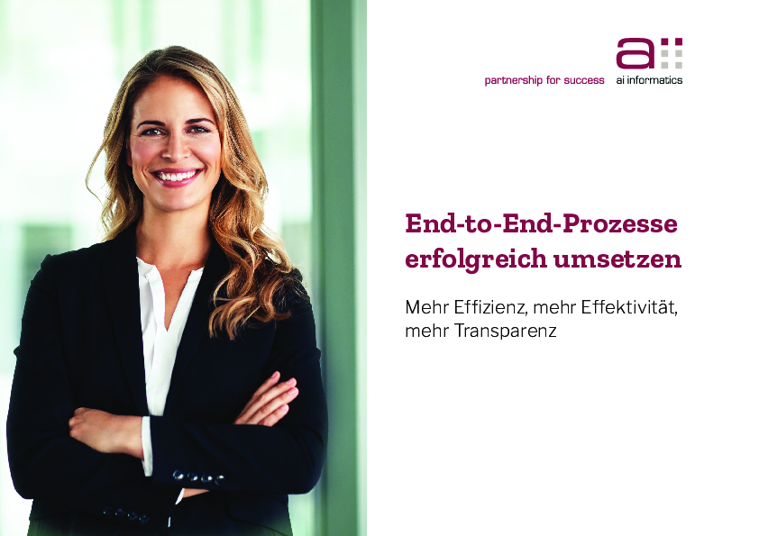 End-to-End-Prozesse erfolgreich umsetzen