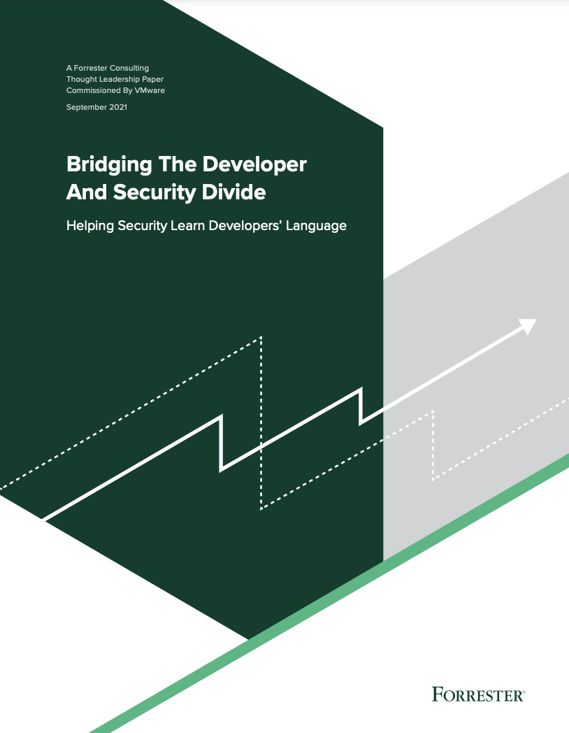 Forrester Consulting: Bridging The Developer and Security Divide