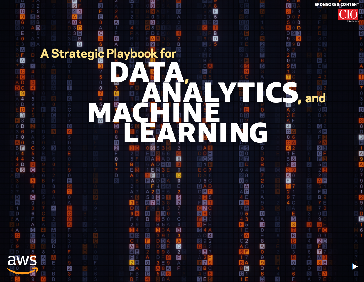 IDG Playbook: A Strategic Playbook for Data, Analytics, and Machine Learning