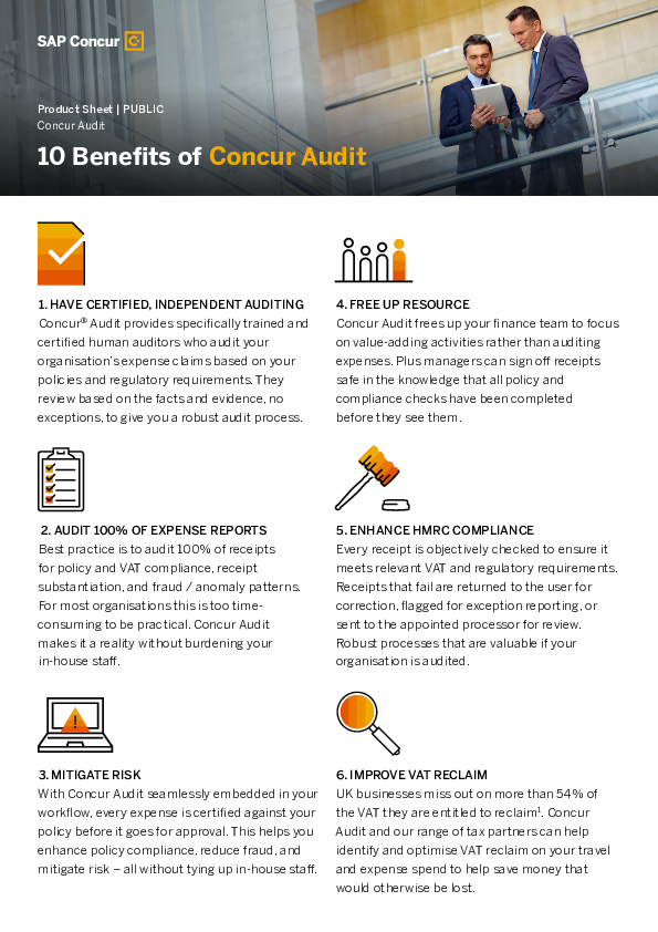 10 Benefits of Concur Audit