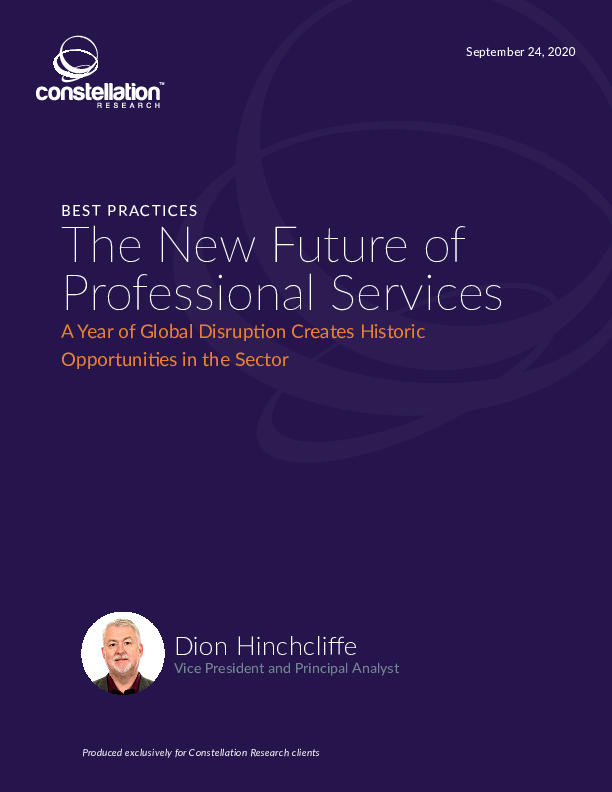 The New Future of Professional Services