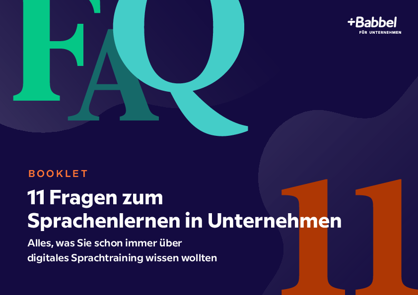 11 Fragen zum Sprachenlernen in Unternehmen