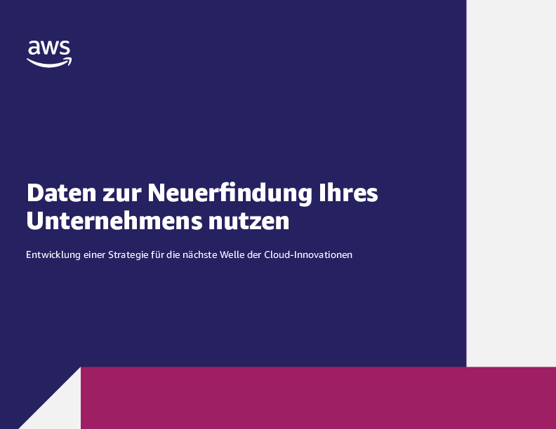 Daten zur Neuerfindung Ihres Unternehmens nutzen