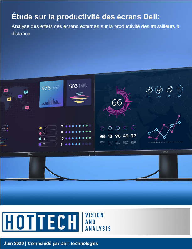 Étude de la productivité et écrans Dell : examen des effets des écrans externes sur la productivité des télétravailleurs