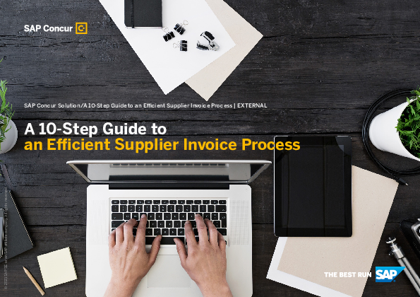 A 10-Step Guide to an Efficient Supplier Invoice Process