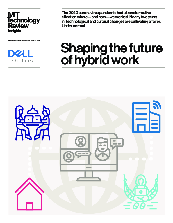 Shaping the future  of hybrid work