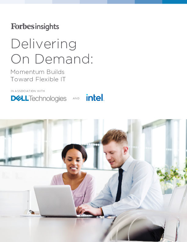 Delivering On Demand: Momentum Builds  Toward Flexible IT