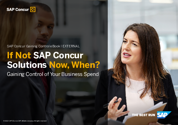 If Not SAP Concur Solutions Now, When?